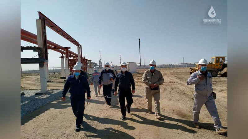 'Buxoroda “Gazni qayta ishlash zavodi”da investision loyiha amalga oshirilmoqda (Foto)'ning rasmi