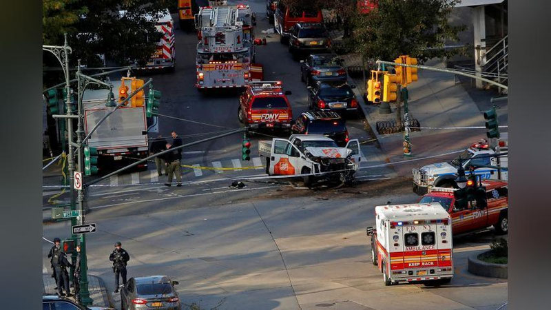 'NYu-YORKDAGI TERAKT OQIBATIDA 8 KIShI HALOK BO`LDI'ning rasmi