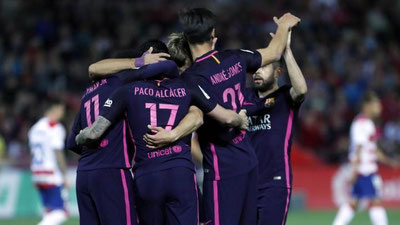 'La Liga. “Barselona” safarda “Granada”ni yirik hisobda mag`lub qildi (Video)'ning rasmi