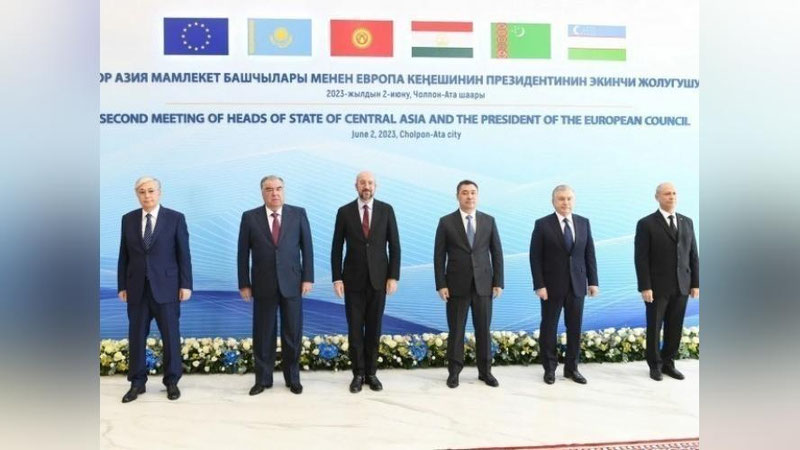 'O`zbekiston Markaziy Osiyo–Evropa Ittifoqi sammitiga mezbonlik qiladi'ning rasmi