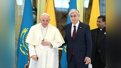 'Rim papasi Qozog`istonga keldi'ning rasmi