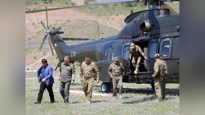 'Ўзбекистон ва Қирғизистон махсус хизматлари раҳбарлари қирғиз-ўзбек чегарасининг белгиланмаган қисмини кўздан кечирди (фото)'ning rasmi