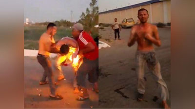 'Qarshida fuqaro o`zini yoqib yubordi'ning rasmi