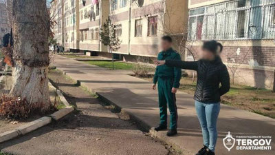 Изрображение 'В Ахангаране ранее судимая гражданка едва не откусила ухо местной жительнице'