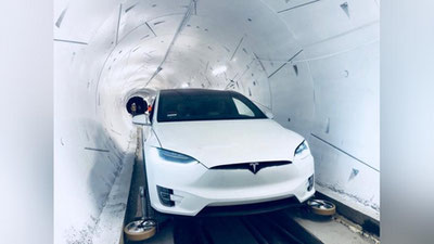 'Ilon Mask yuqori tezlikdagi birinchi er osti tunnelini ochdi (video)'ning rasmi