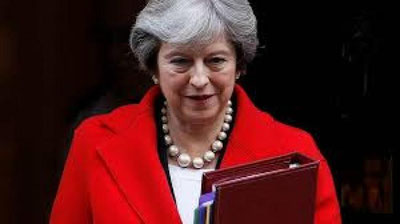 'Buyuk Britaniya bosh vaziri Tereza Mey Bryussel bilan kelishuvga erishdi 'ning rasmi