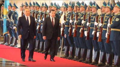 Изрображение 'В АСТАНЕ ПРОШЛА ВСТРЕЧА ГЛАВ КАЗАХСТАНА И УЗБЕКИСТАНА'