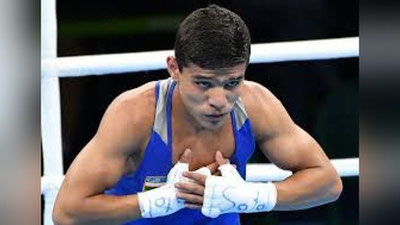 'Murodjon Ahmadaliev Argentinalik raqibga qarshi jang qiladi'ning rasmi