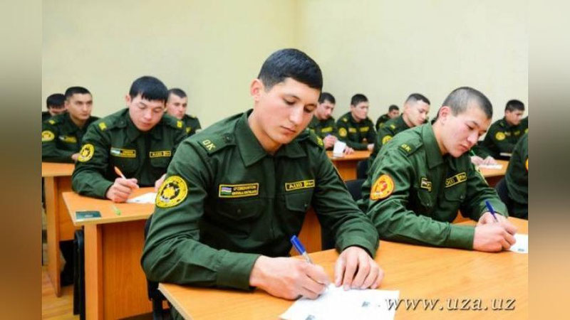 ' ASKARLAR YoShLAR ITTIFOQI TAVSIYaSI BILAN IMTIHONSIZ, GRANT ASOSIDA OTMga O`QIShGA KIRADI'ning rasmi
