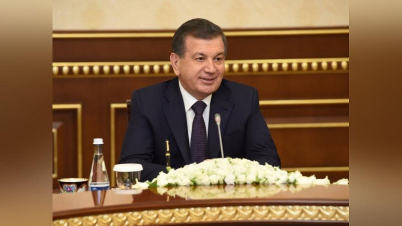 'Шавкат Мирзиёев Бутунхитой халқ вакиллари кенгаши делегациясини қабул қилди'ning rasmi