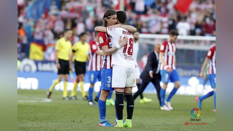 'La Liga. “Atletiko Madrid” gollarga boy o`yinda “Sevilya”dan ustun keldi'ning rasmi