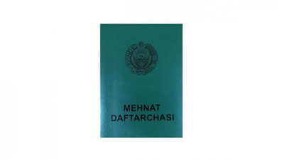'​MEHNAT DAFTARChASI EGASIDAN BOShQAGA BERILIShI MUMKINMI?'ning rasmi