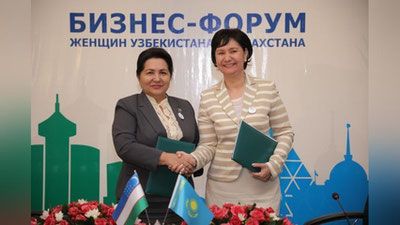'O`zbekiston va Qozog`iston ayollari o`rtasida ilk bor biznesg`forum tashkil etildi'ning rasmi