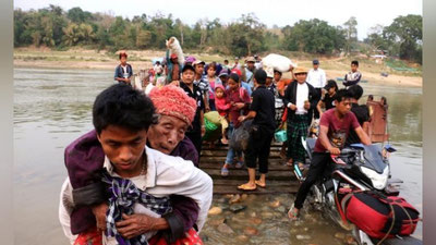 'Myanmada Kachin Xristian ozchilik millatiga qarshi yashirin urush ham mavjud'ning rasmi