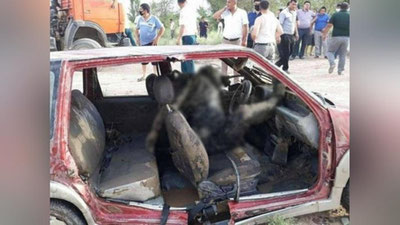 Изрображение 'Прекращено уголовное дело по факту обнаружения в Хорезме трупа, прикованного цепью к рулю'