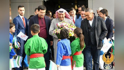 Изрображение 'ПРЕЗИДЕНТ ОЛИМПИЙСКОГО СОВЕТА АЗИИ ПРИБЫЛ В ТАШКЕНТ'