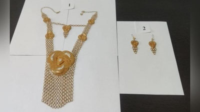 Изрображение 'На границе с Казахстаном изъяли комплект золотых украшений на 92 млн сумов'