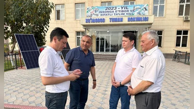 'Республика ишчи гуруҳи Андижоннинг 16 та туман ва шаҳаридаги ижтимоий-иқтисодий аҳволи оғир бўлган маҳаллаларда хонадонбай юриш орқали аҳоли муаммоларини ўрганмоқда'ning rasmi