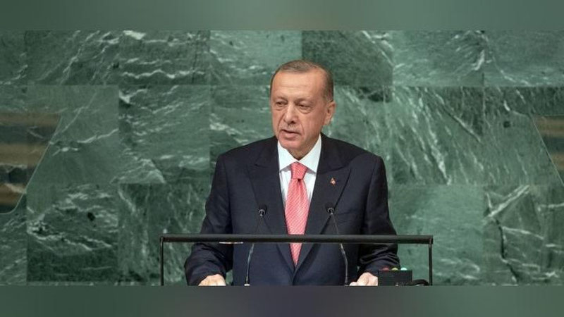 '"Dunyo faqat beshta davlatdan iborat emas!" Erdo`g`on xalqaro hamjamiyatni Rossiya va Ukrainaga inqirozdan to`g`ri chiqish yo`lini ko`rsatishga chaqirdi'ning rasmi