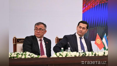 'O`zbekiston va Qirg`iziston kapitali 50 million dollar bo`lgan investisiya jamg`armasini tashkil qiladi'ning rasmi