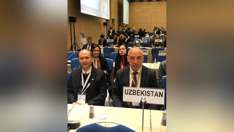 'SOG`LIQNI SAQLASh VAZIRI JSSTNING XALQARO ANJUMANIDA IShTIROK ETMOQDA'ning rasmi