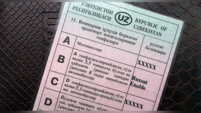 'Rossiyada O`zbekistonda 2011 yil martigacha berilgan haydovchilik guvohnomalari tan olinadigan bo`ldi'ning rasmi