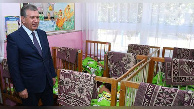 '​ШАВКАТ МИРЗИЁЕВ БЕКОБОДДАГИ БОҒЧАЛАРДАН БИРИГА ТАШРИФ БУЮРДИ'ning rasmi