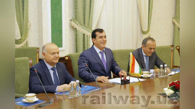 Изрображение 'УЗБЕКИСТАН И ТАДЖИКИСТАН ОБСУДИЛИ СКИДКИ НА Ж/Д ПЕРЕВОЗКИ'