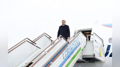 Изрображение 'ПРЕЗИДЕНТ УЗБЕКИСТАНА ПРИБЫЛ В САМАРКАНД'