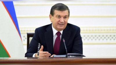 'ShAVKAT MIRZIYoEV: XALQIMIZ OLDIDA AMALIY IShLARIMIZ BILAN HISOBOT BERADIGAN VAQT KELDI'ning rasmi
