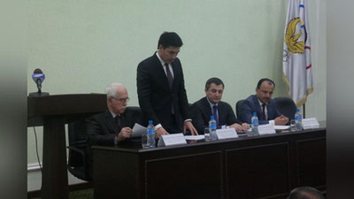 'Milliy olimpiya qo`mitasida O`zbekiston ot sporti federasiyasining hisobot-saylov konferensiyasi bo`lib o`tdi'ning rasmi