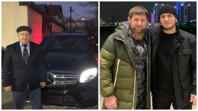 'Ramzan Qodirov Xabibning otasiga "Mersedes" ML sovg`a qildi 'ning rasmi