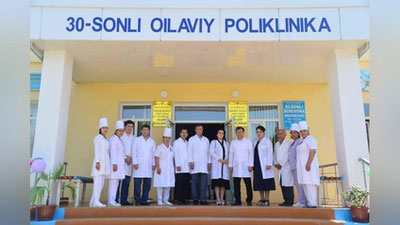 Изрображение 'Ведущие специалисты здравоохранения выехали в Сырдарьинскую область (фото)'