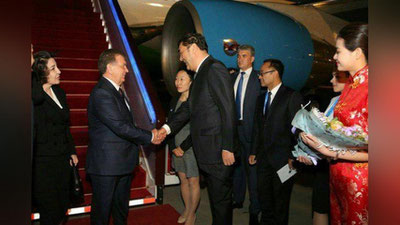 '​Ўзбекистон – Хитой ҳамкорлик муносабатларини янада ривожлантириш масалалари муҳокама қилинди'ning rasmi