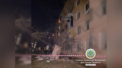 'Toshkentning Uchtepa tumanida ko`p qavatli uy balkonlari qulab tushdi (foto, video)'ning rasmi