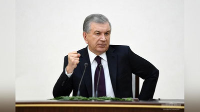 'Энди, ҳар ой бошида қилинган ишлар ва янги ой режаларини ўзим эшитиб бораман — Президент'ning rasmi