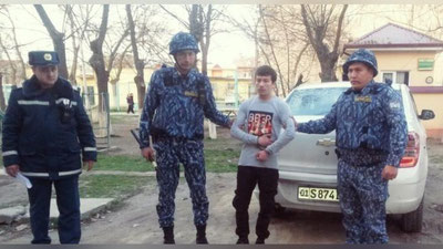 'Toshkentda avtomobil o`g`risi qo`lga olindi  'ning rasmi