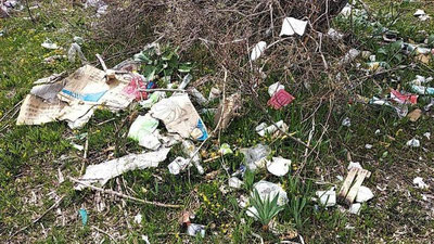 Изрображение 'Новая акция в Ташкентской области: очистка гор от мусора'