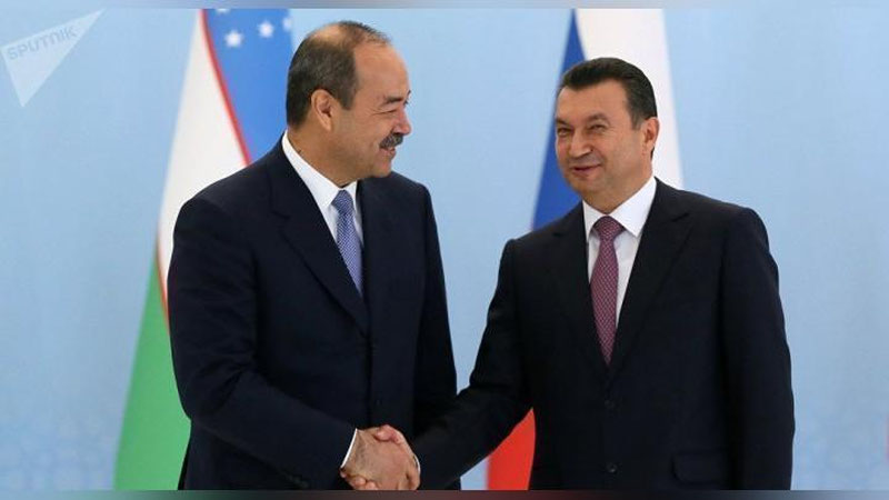 'Фарғонада Ўзбекистон ва Тожикистон ҳукуматлараро комиссия мажлиси бўлиб ўтди'ning rasmi