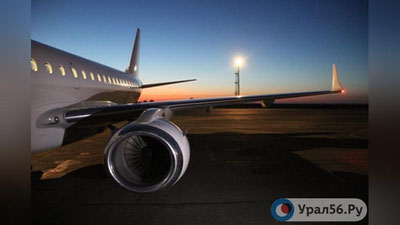 Изрображение 'В Оренбурге экстренно приземлился самолёт из Узбекистана'