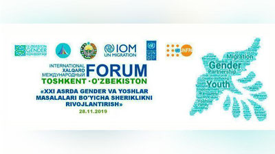 'Ertaga Toshkentda XXI asrda gender va yoshlar masalalari bo`yicha xalqaro forum bo`lib o`tadi'ning rasmi
