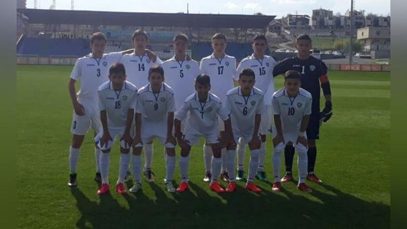 'Development Cup–2017. Ўзбекистон ўсмирлар термаси Арманистонни мағлубиятга учратди 'ning rasmi