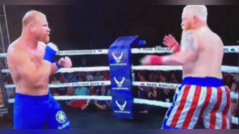 'Qo`lqopsiz boks jangi birinchi raundda yakunlandi (Video)'ning rasmi