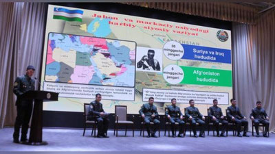 'O`zbekiston mudofaa vaziri yosh ofiserlar forumida ishtirok etdi'ning rasmi