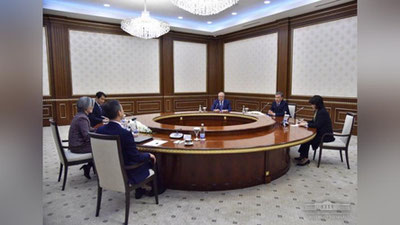 'Ўзбекистон Республикаси Президенти Корея Республикаси ташқи ишлар вазирини қабул қилди'ning rasmi