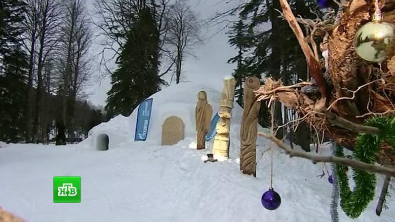 'ROSSIYaDA ILK MAROTABA QORDAN YaSALGAN MEHMONXONA OChILDI'ning rasmi