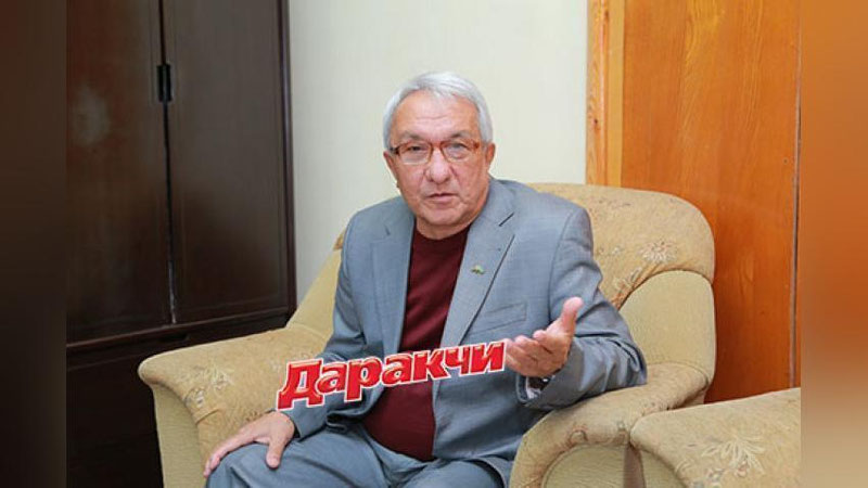 '​ERKIN A`ZAM: «REJISSYoRLAR “SSENARIYNAVIS”LAR BILAN BIRGA “XONTAXTA” YaSAYaPTI»'ning rasmi
