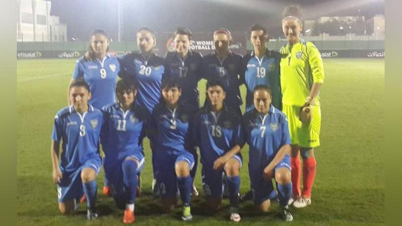 'O`zbekiston ayollar terma jamoasi BAAni yirik hisobda mag`lubiyatga uchratdi'ning rasmi