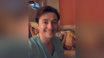 'Sergey Bezrukov ota bo`ldi 'ning rasmi