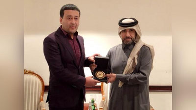 'Умид Аҳмаджонов Доҳада Қатар МОҚ вице-президенти билан учрашди'ning rasmi